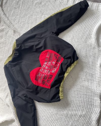 Black excellence jacket with Michelle Obama Quote 1